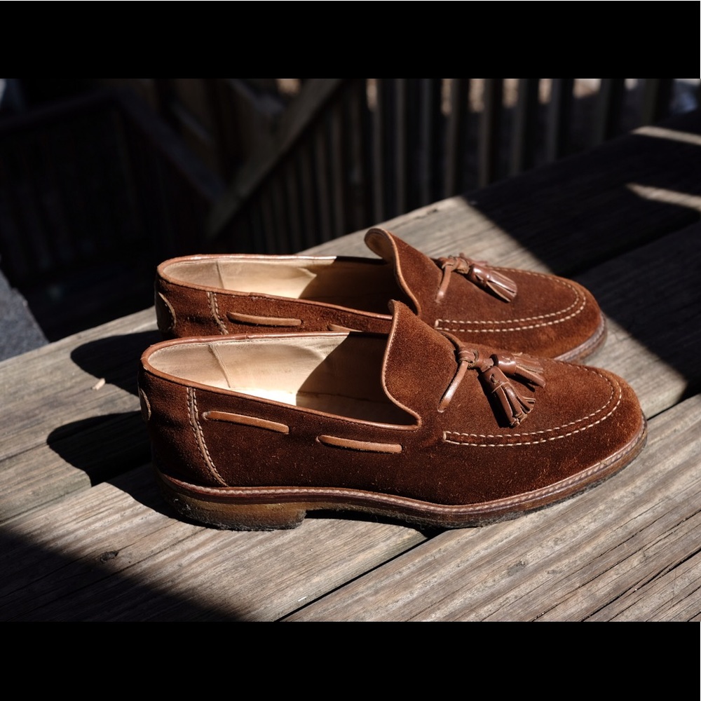 1980s Gucci Loafers Gum Bottom Vintage